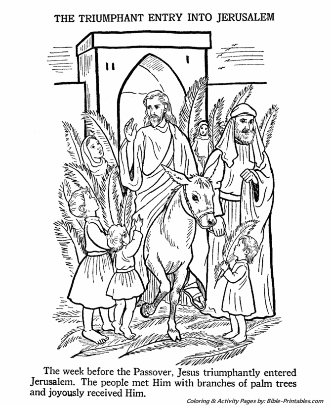 passover story coloring pages